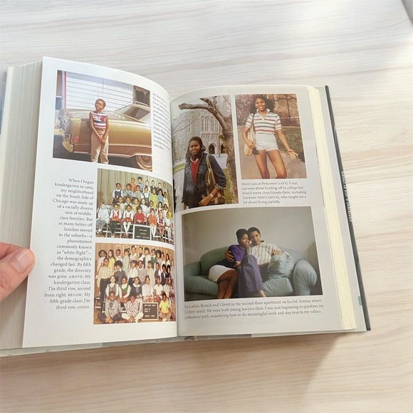 2/$30 NEW Becoming Michelle Obama Hard Cover Book Oprah's 2018 Book Club - Picture 9 of 10